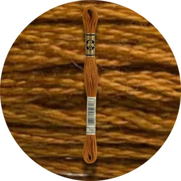 DMC Mouliné Spécial 25 Broderigarn, Ensfarvet, Neutrale nuancer